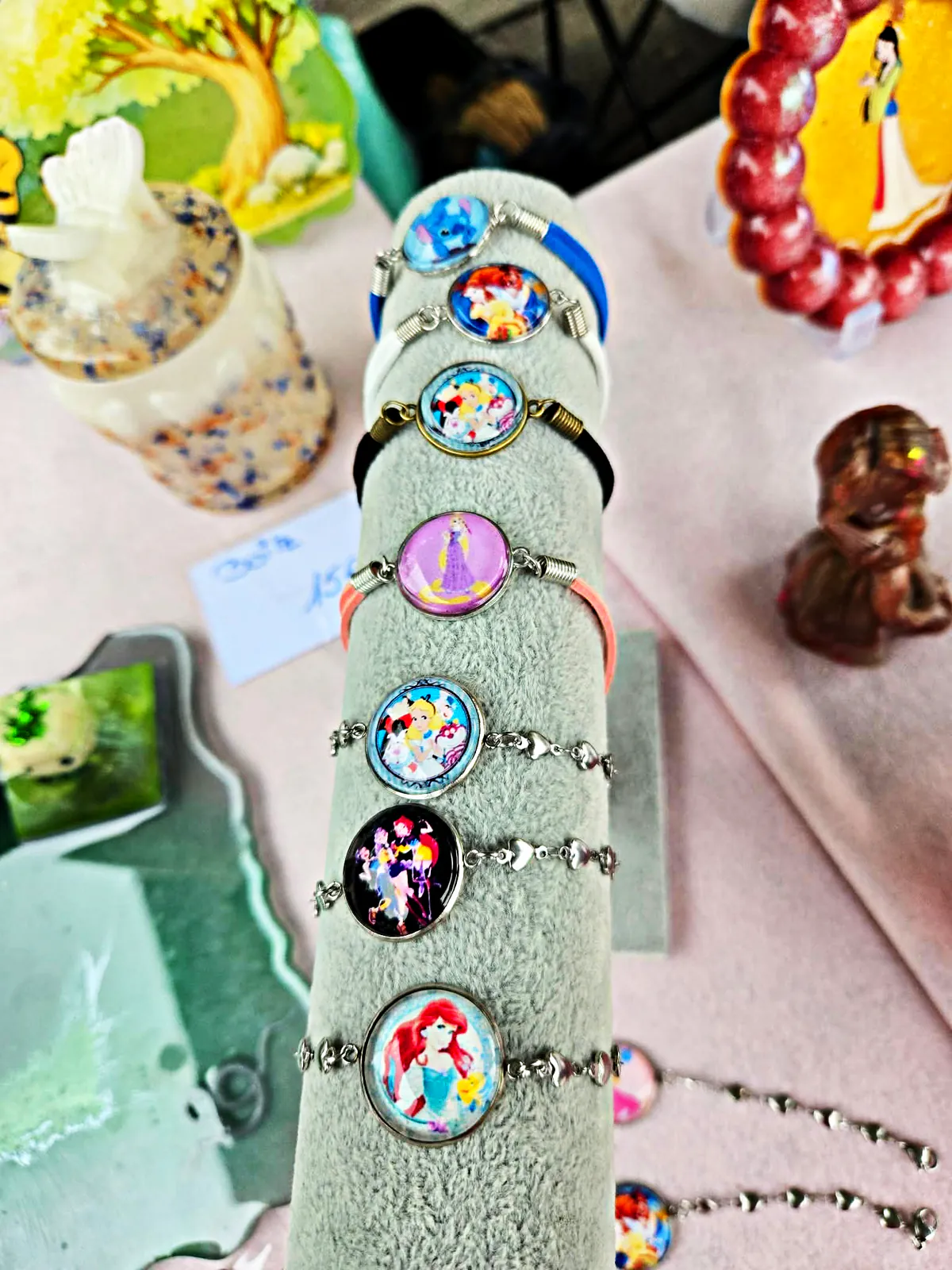 Pièces en résine de l’atelier