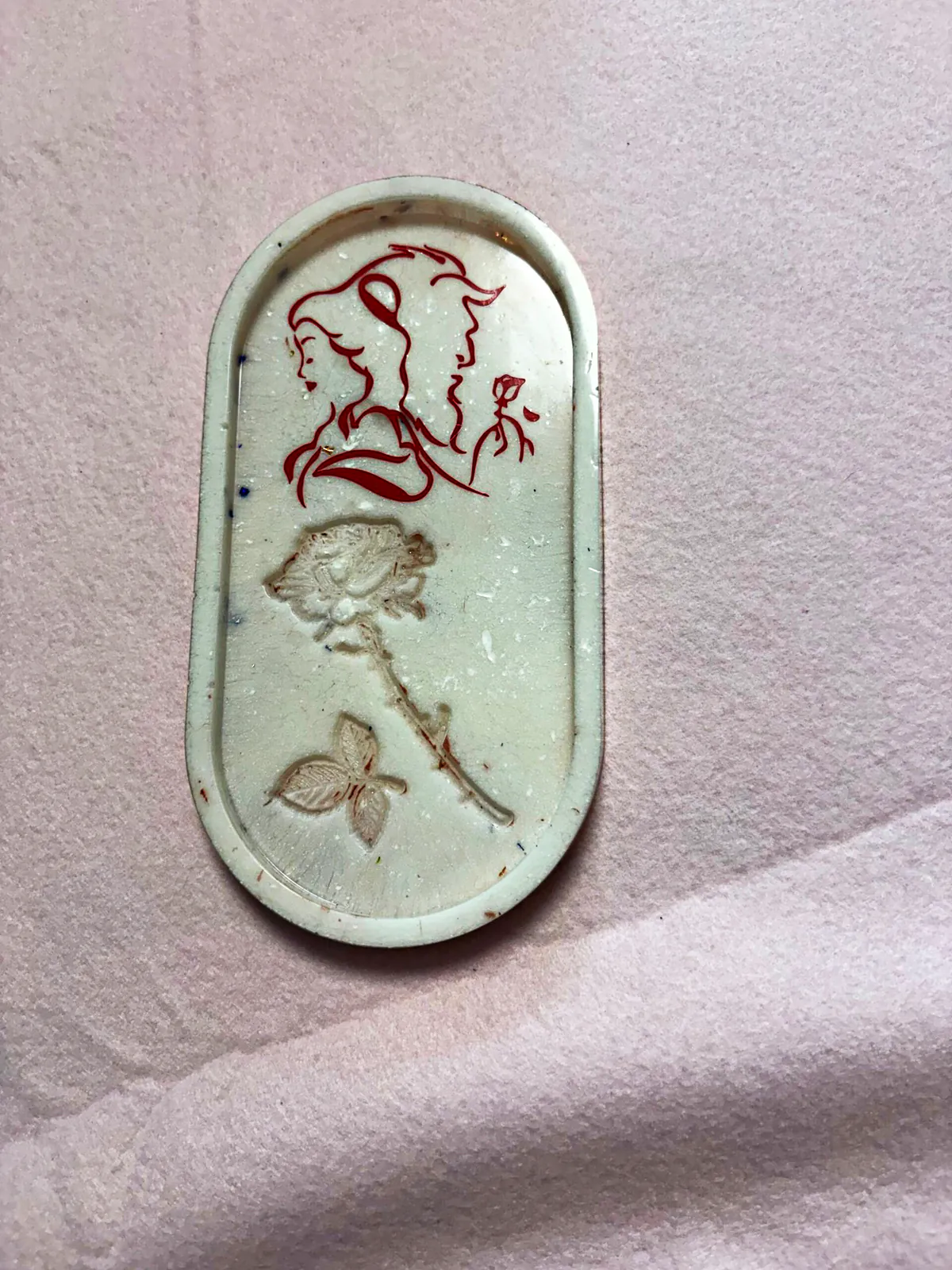 Pièces en résine de l’atelier